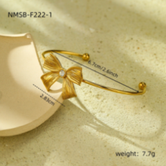 Bracelet Flora Or 18k Inox #1