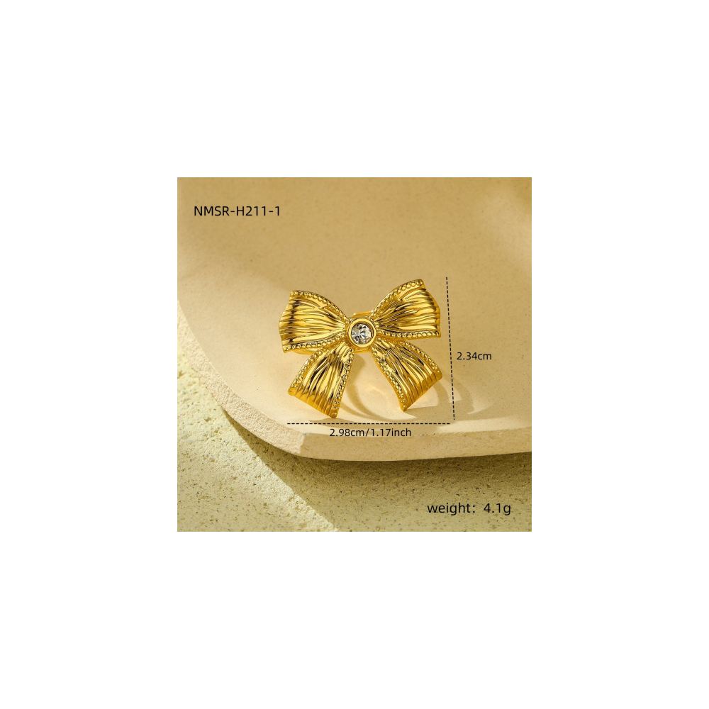 Bague Flora Or 18k Inox #1