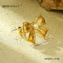 Bague Flora Or 18k Inox #2
