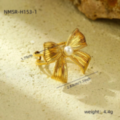 Bague Flora Or 18k Inox #2