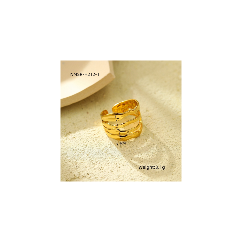 Bague Amira Or 18k Inox