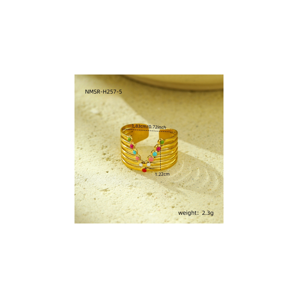 Bague Mirabelle Or 18k Inox