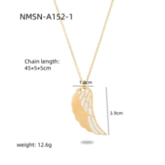 Collier Or 18k Inox