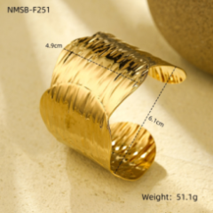Bracelet Or 18k Inox #2