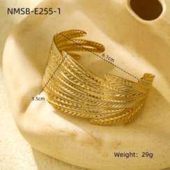 Bracelet Or 18K Inox #2