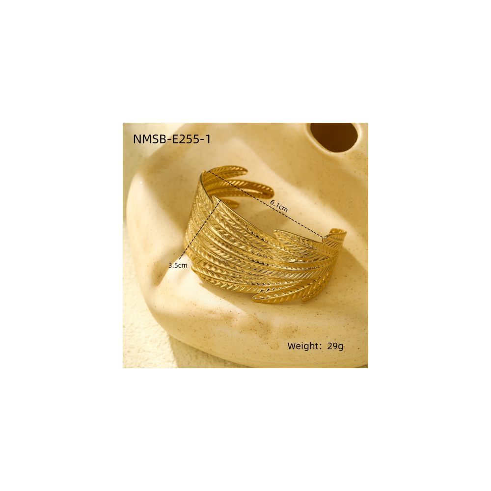 Bracelet Or 18K Inox #2