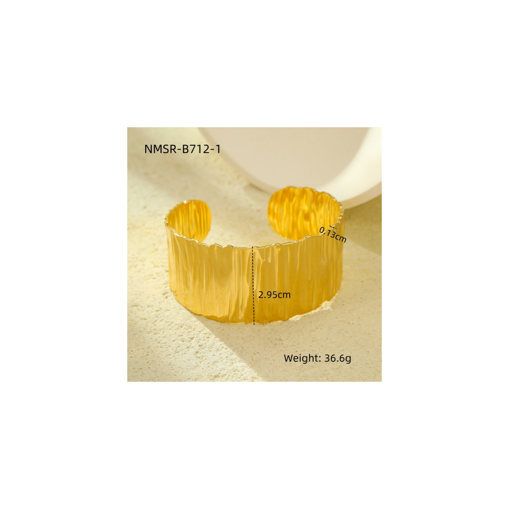 Bracelet Or 18K Inox #3