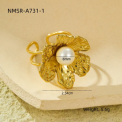 Bague Or 18K Inox #1