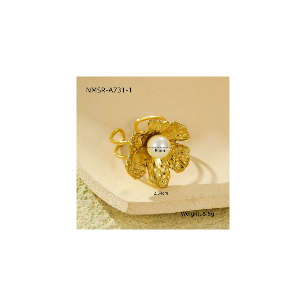 Bague Or 18K Inox #1