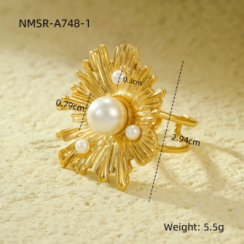 Bague Or 18K Inox #2