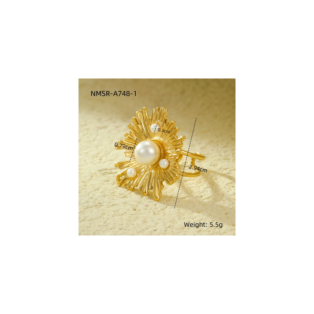 Bague Or 18K Inox #2