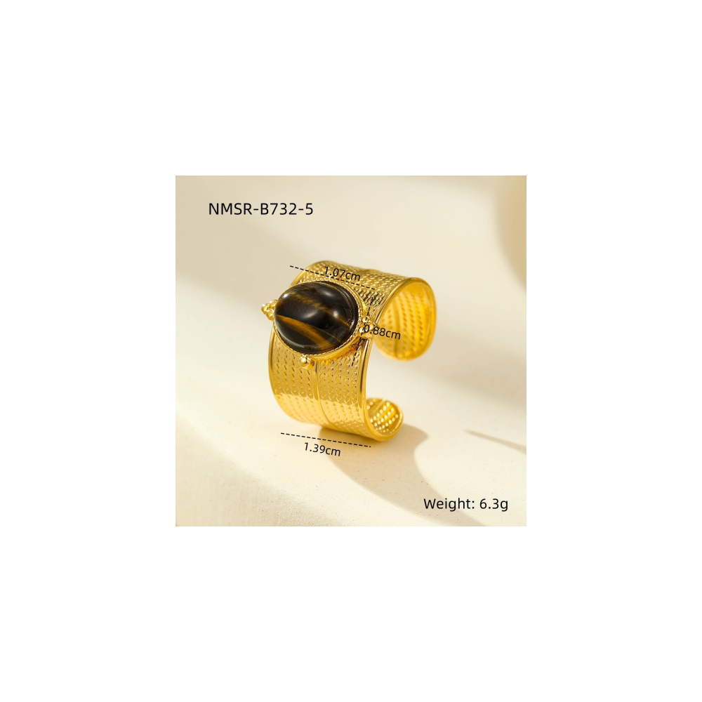 Bague Or 18K Inox #3