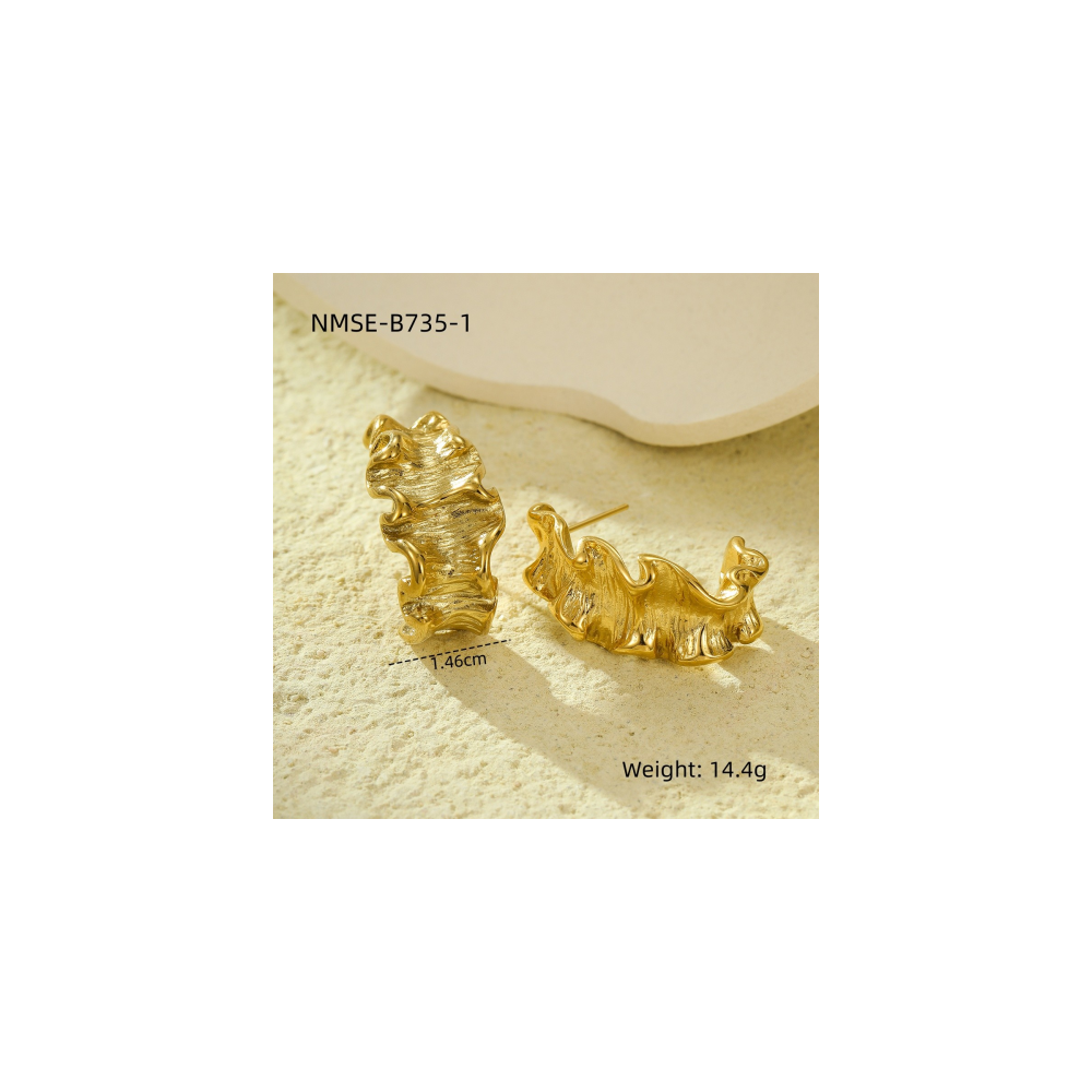 Boucle Or 18K Inox #4