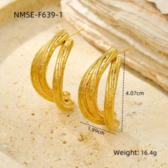 Boucle Or 18K Inox #7