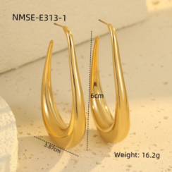 Boucle Or 18K Inox #8