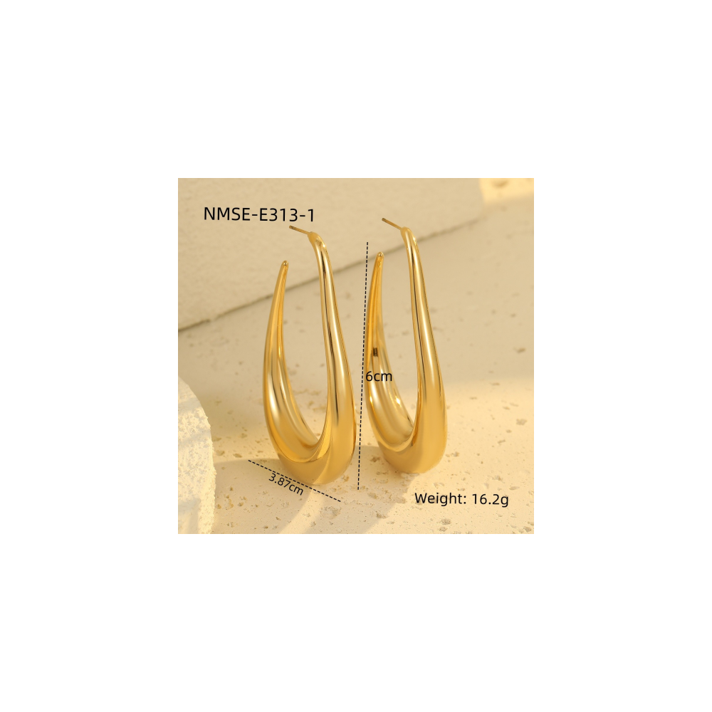 Boucle Or 18K Inox #8