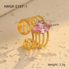 Bague Or 18K Inox #10