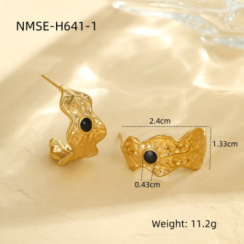 Boucle Or 18K Inox #9