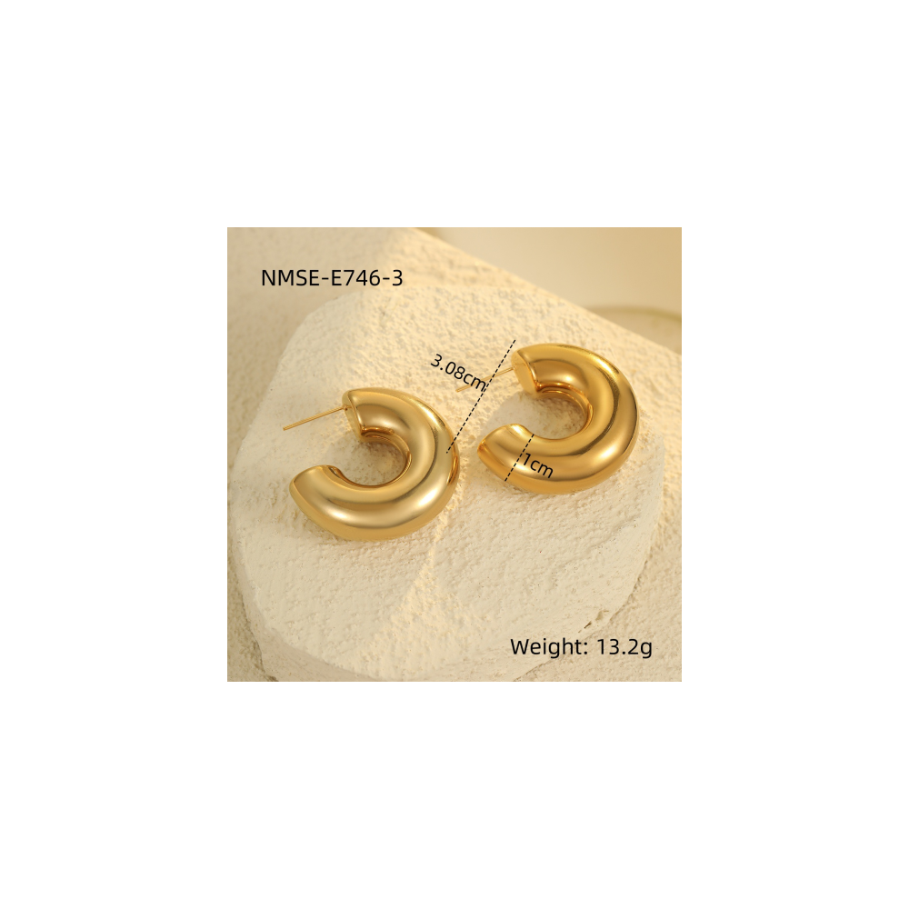 Boucle Or 18K Inox #10
