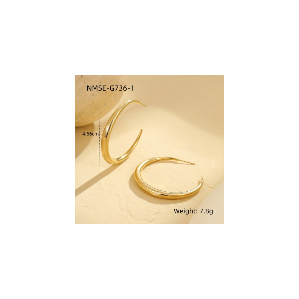 Boucle Or 18K Inox #11