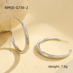 Boucle Or 18K Inox #12