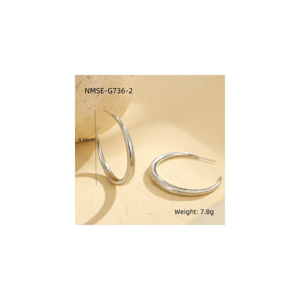 Boucle Or 18K Inox #12