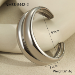 Bracelet Or 18K Inox #8