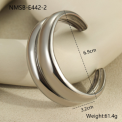Bracelet Or 18K Inox #8