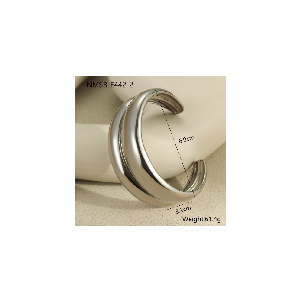 Bracelet Or 18K Inox #8