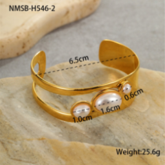 Bracelet Or 18K Inox #10