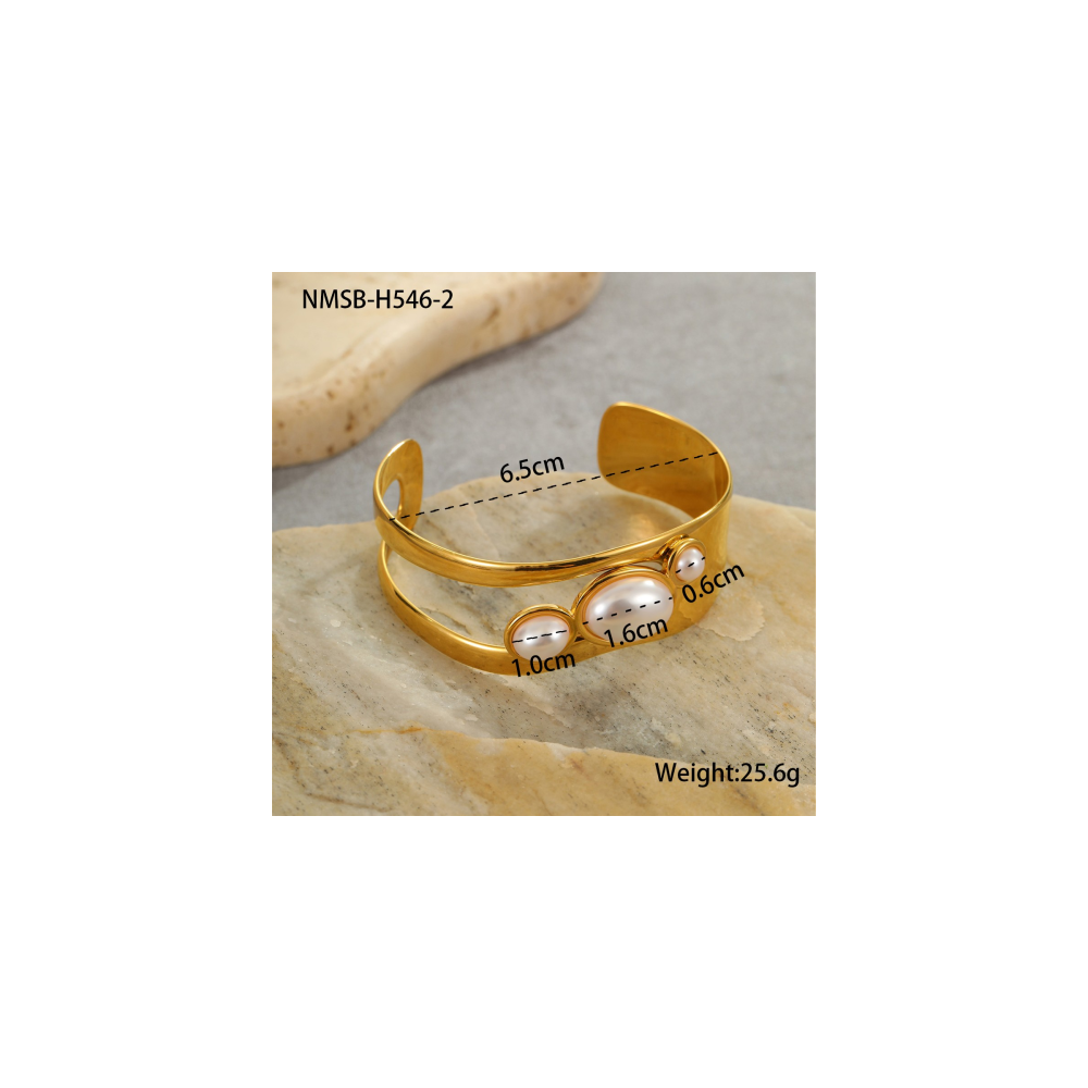 Bracelet Or 18K Inox #10