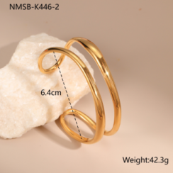Bracelet Or 18K Inox #11