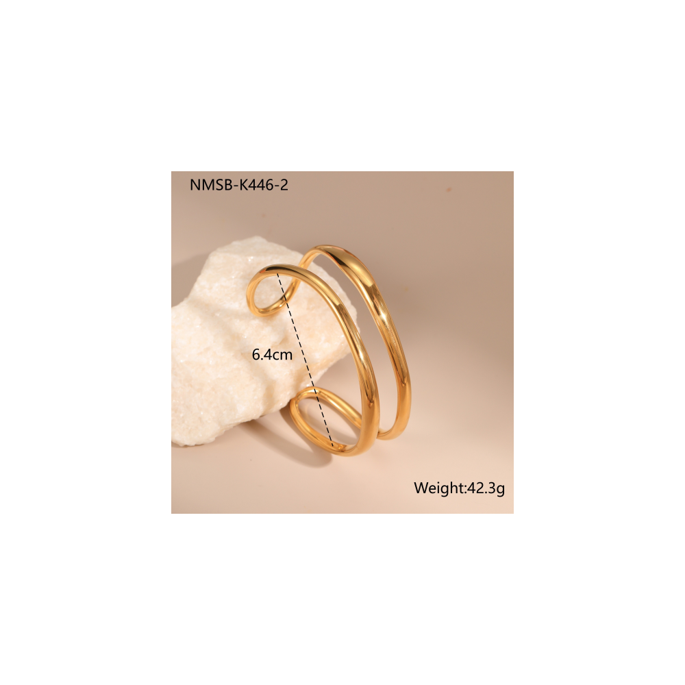 Bracelet Or 18K Inox #11