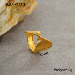 Bague Or 18K Inox #24