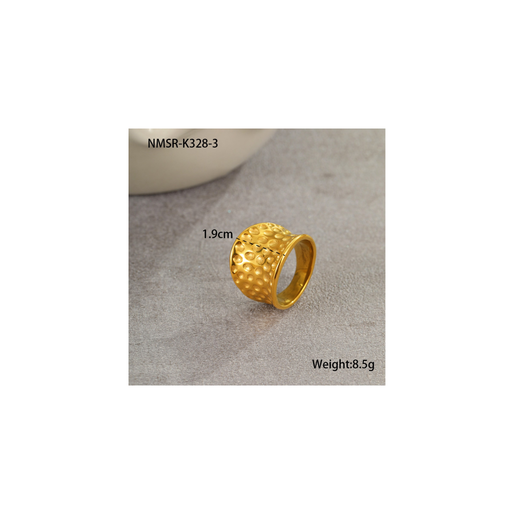 Bague Or 18K Inox #25