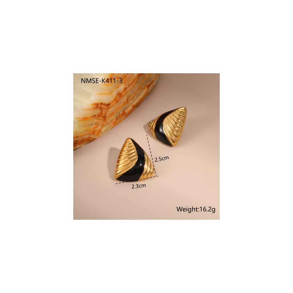 Boucle Or 18K Inox #15