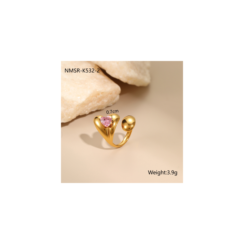 Bague Or 18K Inox #26