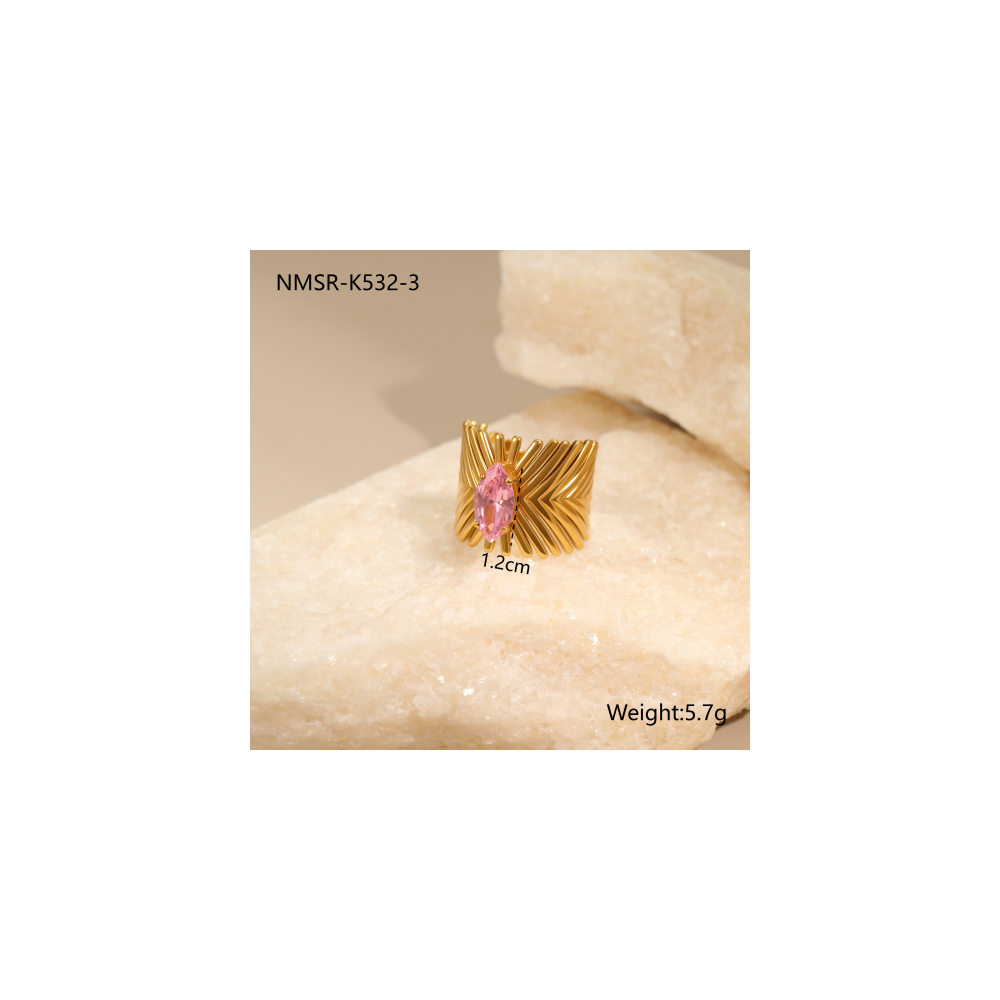 Bague Or 18K Inox #27