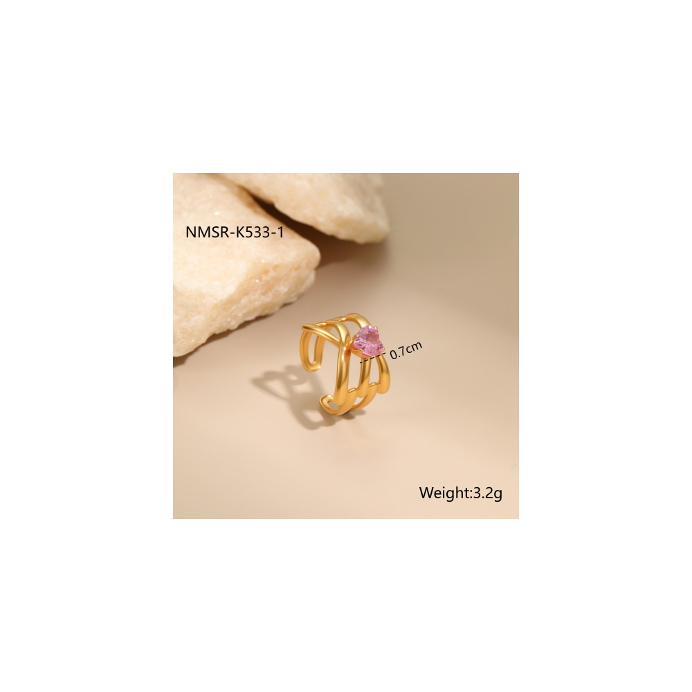 Bague Or 18K Inox #29