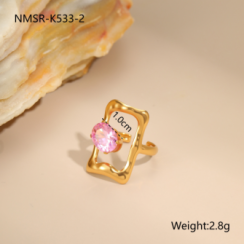 Bague Or 18K Inox #30