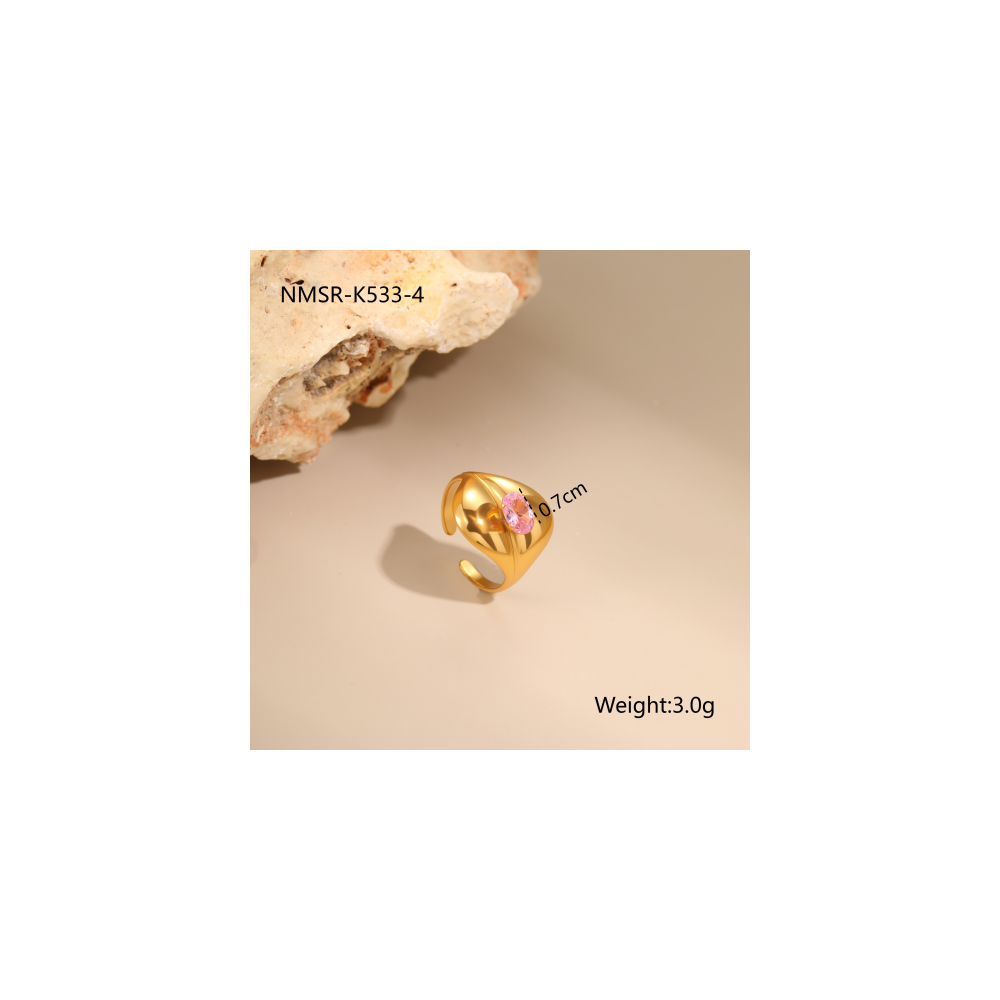 Bague Or 18K Inox #31