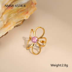 Bague Or 18K Inox #35