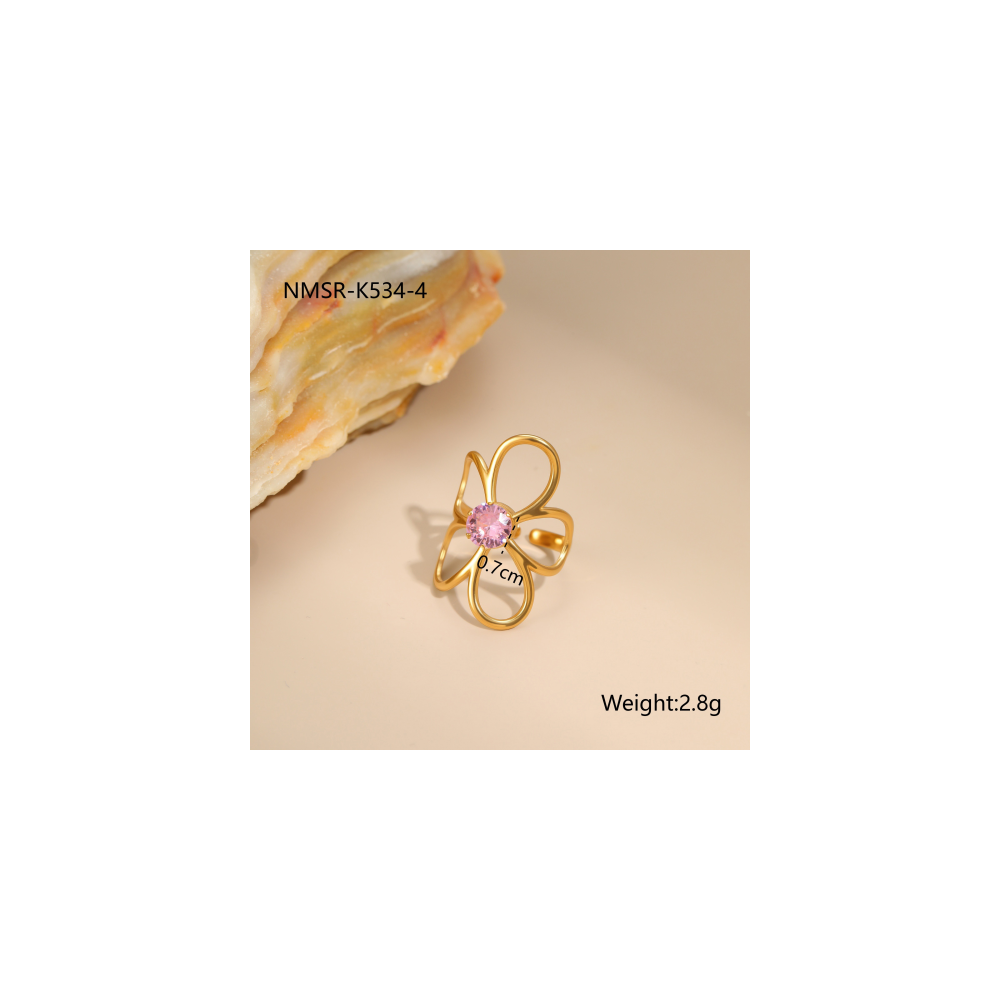 Bague Or 18K Inox #35