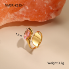 Bague Or 18K Inox #36
