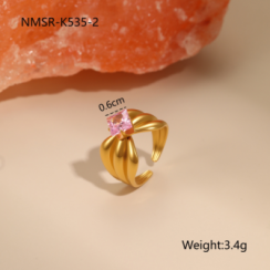 Bague Or 18K Inox #37