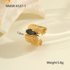 Bague Or 18K Inox #39