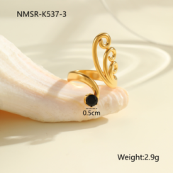 Bague Or 18K Inox #41