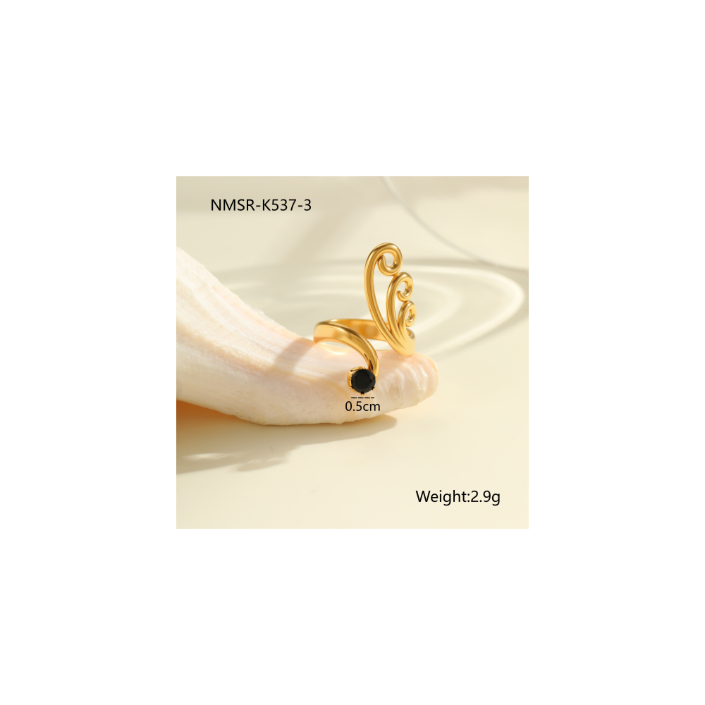 Bague Or 18K Inox #41