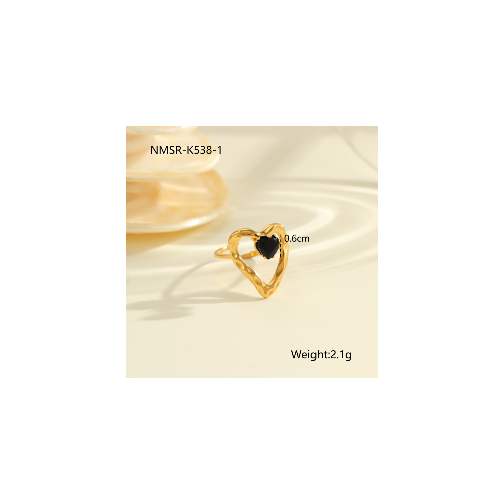 Bague Or 18K Inox #43