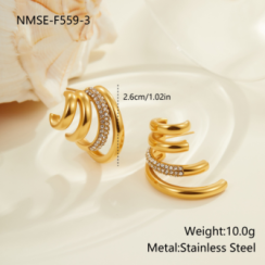 Boucle Or 18K Inox #17